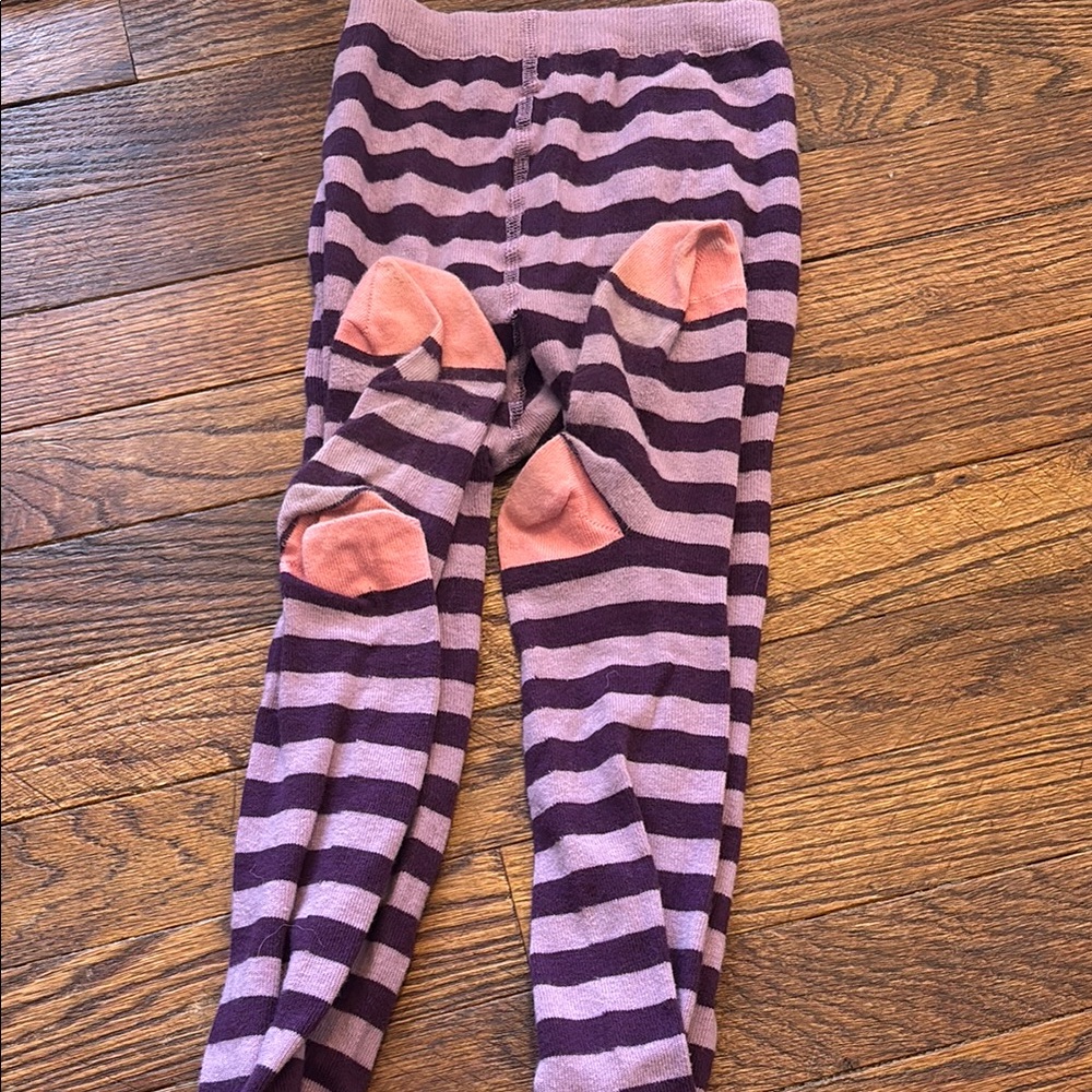 Striped Purple and Pink Tights